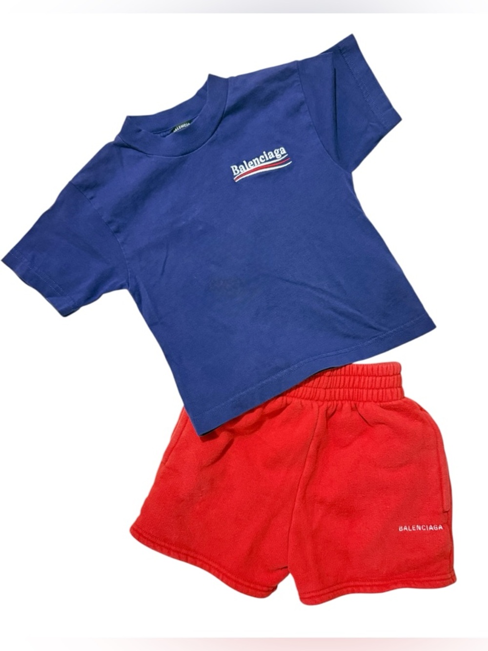 Balenciaga For Kids T-Shirt & Short Set Toddler Size 2